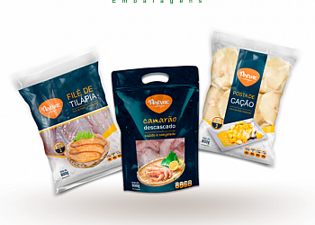 Embalagem para peixes congelados Embalagem para peixes congelados