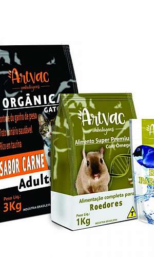 Embalagem para ração Embalagem para ração