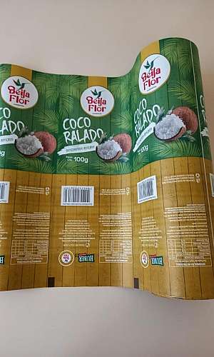 Embalagem plástica flexível personalizada Embalagem plástica flexível personalizada